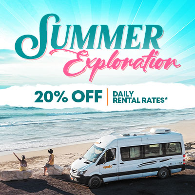 Apollo Summer Exploration - Save 20% Off the Daily Rental Rate